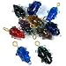 25 Grams Glass Grape Bead Pendants Assortment Approx 10