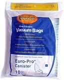 Euro-Pro Vacuum Bags for Canister Vacuums, 10 Pack