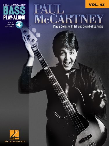 Paul McCartney Bass Play-Along: Volume 43