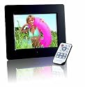 Intenso Photomanager Digitaler Bilderrahmen (8'' Display, SD/SDHC/MMC/MS Slot, 4:3 oder 16:9) mit Fernbedienung