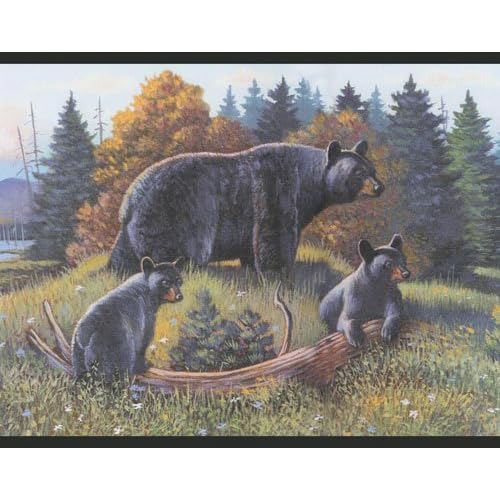 500x500px Black Bear Wallpaper Border WallpaperSafari