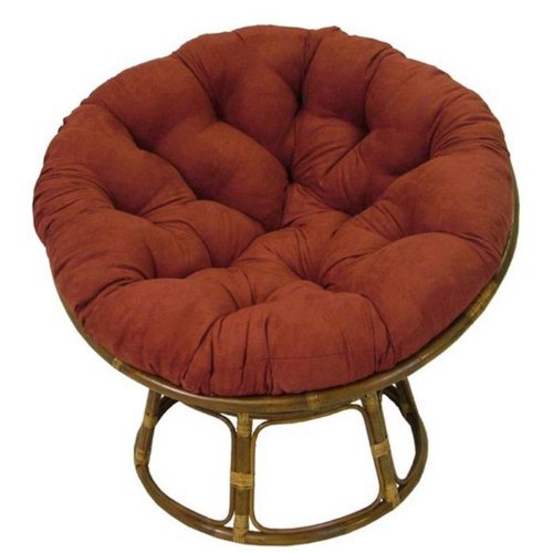 Price Comparisons Rattan Papasan Chair with Cushion - ElliotNaylorAuCX