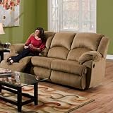 Chase Double Motion Reclining Sofa Fabric: Deluxe Mink