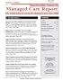 Managed Care Report : Medicine & Health