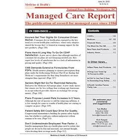 Managed Care Report : Medicine & Health