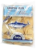 Tuna Brand Fish Crackers (Raw), 8.7500-Ounce (Pack of 8)
