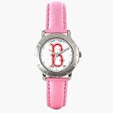 Boston Red Sox MLB Women's Player Series Watch with Pink Band from Game Time