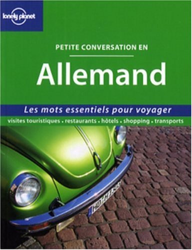 City Travel Guides Discounted  Livres : Petite conversation en Allemand