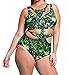 Eternatastic Women's One-piece Monokini Swimsuit Swimwear Plus Size Bikinis
