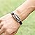 Carat Lovers Double Gothic Skull Embellished Bronze-tone Brown Wrap Bracelet