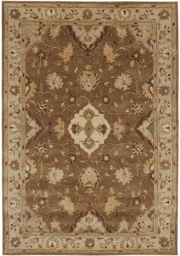 Jaipur Rugs Inc Hand Tufted, Miramas Medium Brown/Silver, 5 by 8 Feet