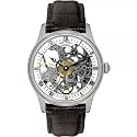Rotary Gents Mechanical Skeleton Strap Watch GS02521-06