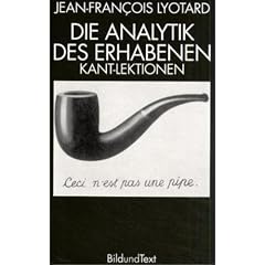 Die Analytik des Erhabenen, Kant-Lektionen