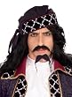 Caribbean Pirate Beard and Moustache Set