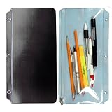 Pencil Pouch 3D Lenticular PP01-R071; Changing colors between black, white, and grey when tilted.