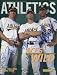 Barry Zito, Tim Hudson & Mark Mulder Autographed / Signed Magazine of the Oakland Athletics - April 2002