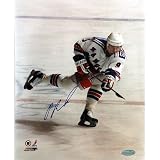 NHL Pavel Bure Rangers Shooting Autographed 8-by-10-Inch Photograph