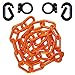 Mr. Chain Loading Dock Kit, Safety Orange, 2-Inch Plastic Chain (72312)