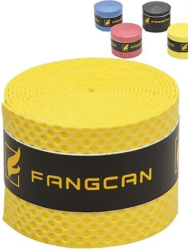 HYRMG FANGCAN Unsticky Stiletto PU Grip Badminton Overgrips 60 pieces , dark grey
