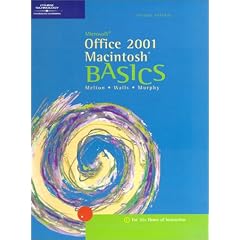 Microsoft Office 2001 Macintosh BASICS (Basics (Thompson Learning))