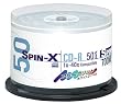Imation SpinX CD-R700MB CDR80Z SPPx50 �C���N�W�F�b�g�v�����^�Ή�50���X�s���h��