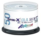 Imation SpinX CD-R700MB CDR80Z SPPx50 インクジェットプリンタ対応50枚スピンドル