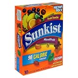 Fruit Shapes Fruit Snacks, Sunkist Mixed Fruit, 9-Ounce Box (Pack of 10)