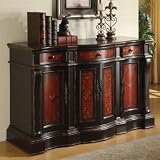 Bombe-Chest-Floral-Pattern-In-Two-Tone-Finish