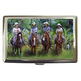 Limited Edition Violano Cigarette Money Case Cowboys
