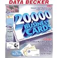 20,000 Business Cards by Data Becker