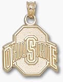 Ohio State Buckeyes Athletic O 5/8 Pendant - 14KT Gold Jewelry