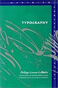Typography: Mimesis, Philosophy, Politics (Meridian: Crossing Aesthetics)