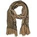 Bucasi Paris Eiffel Tower Scarf with Fringe