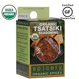 Spicely 100% Organic and Certified Gluten Free, Tsatsiki Seasoning