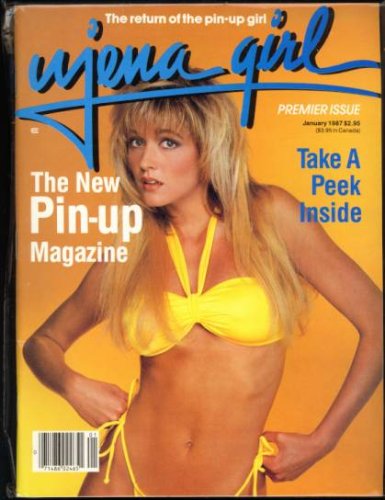 Ujena Girl The New Swimsuit Pin-Up Magazine January 1987 Premier Issue