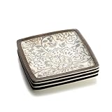 Review Nautica 91416500 / Nautica Bali Floral Linen 9-Inch Buffet Plates, Set of 4