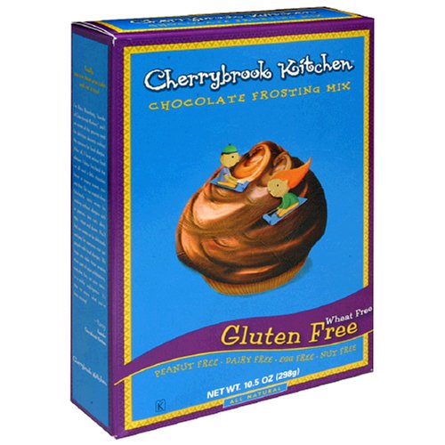 Cherrybrook Kitchen Gluten Free Chocolate Frosting Mix, 10.5-Ounce Boxes (Pack of 6)