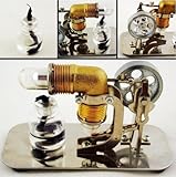 Sunnytech Mini Hot Air Stirling Engine Motor Model Educational Toy Kits Electricity HA001