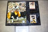 Franco Harris Autographed Pittsburgh Steelers Wall Plaque w/ COA