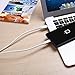 GVDV USB 3.1 Type-C (USB-C) to USB Type-A 3.0 Male Sync & Charging Cable W Reversible Design for the New MacBook, Google Nexus 6P 5X, OnePlus 2 ,Nokia N1, Type-C Supported Devices (Silver (1.8 m))