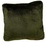Review Brentwood 738790113302 / Brentwood Microplush 18-by-18-Inch Box pillow, Loden