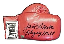 Jake Lamotta Signed Everlast Boxing Glove - Boxing - Authentic Celebrity Autographed