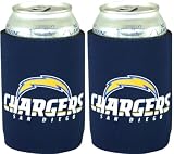 San Diego Chargers Can Koozie 2-Pack
