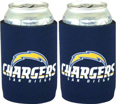 San Diego Chargers Can Koozie 2-Pack