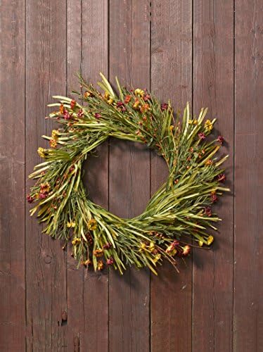 Faux Mini Aster Wreath
