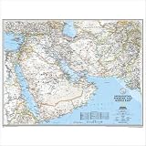 National Geographic RE00620079 Map Of Afghanistan-Pakistan-Middle East