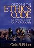 Decoding the Ethics Code: A Practical Guide for Psychologists