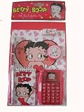 Betty Boop 7 pcs Stationery set : Fun Calculator Set