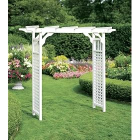 ACE SUNJOY G-AB080PWD WOOD ARBOR 82-1 4 WHITE by 