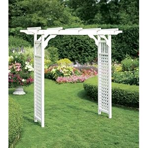ACE SUNJOY G-AB080PWD WOOD ARBOR 82-1 4 WHITE by 